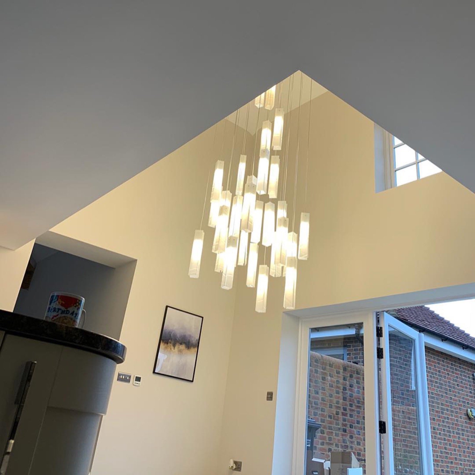 A lighting scheme that added a special feel to the whole house
